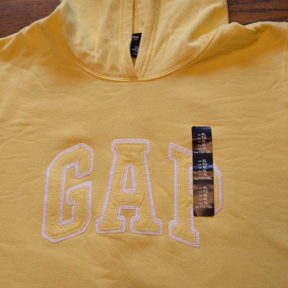 GAP logo fleece hoodie